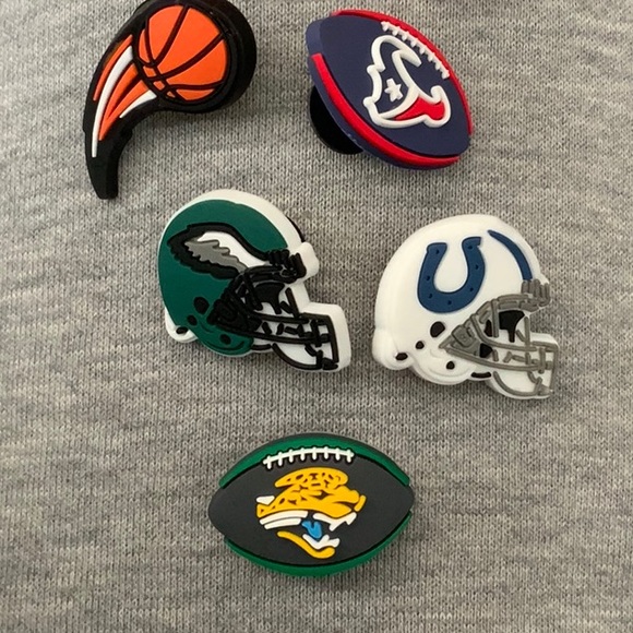 7/$25 Croc charms- football & basketball - Picture 2 of 4